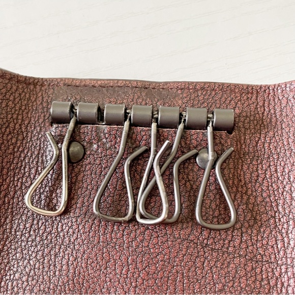 Bottega Veneta brown intrecciato leather key wallet - Picture 7 of 11